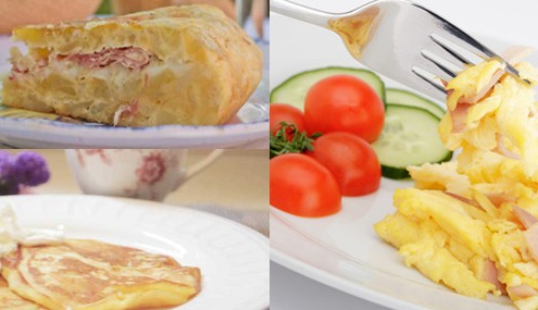 diferentes formas de comer huevo