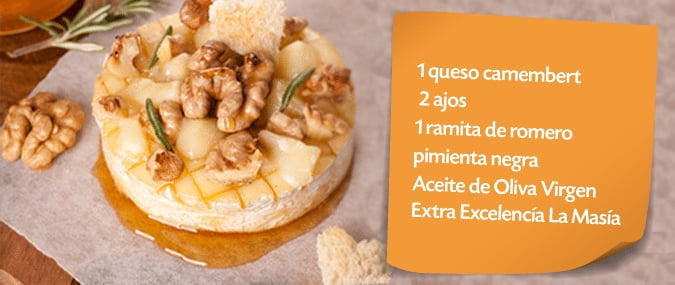 queso camembert al horno