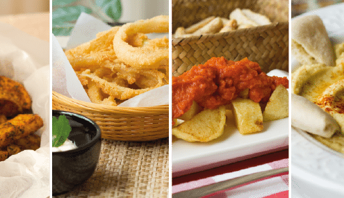aperitivos y tapas fáciles para compartir