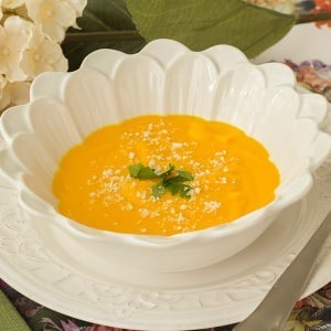 crema de zanahorias