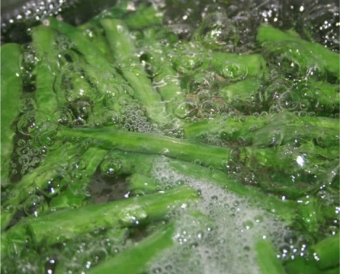 truco para conservar el color de las verduras