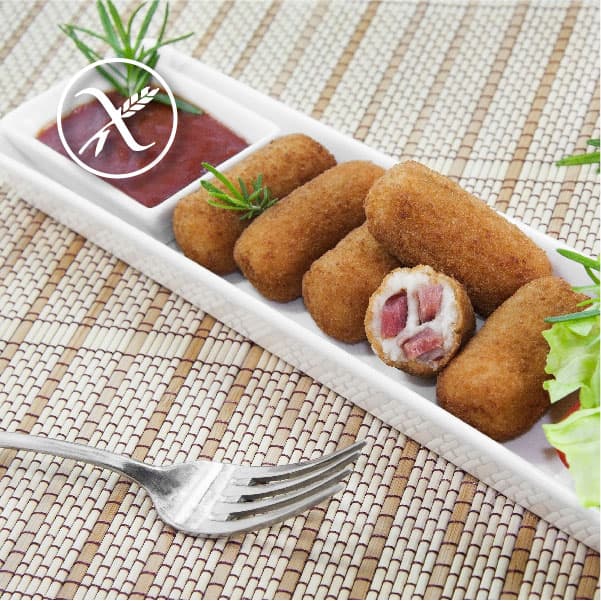croquetas de jamon sin gluten