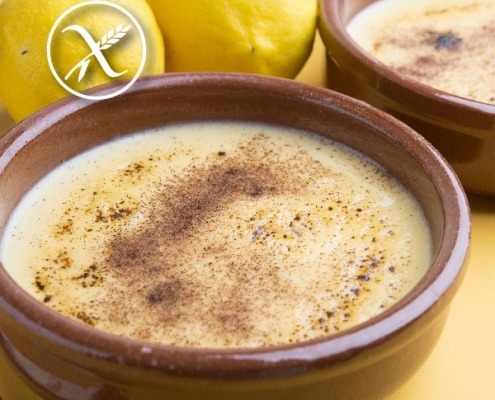 Natillas sin gluten
