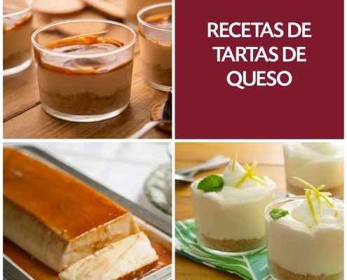 Recetas de tartas de queso
