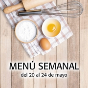 11-1 Menú semanal del 20 al 24 de mayo