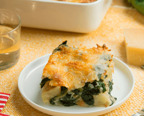 pastel de acelga y patata