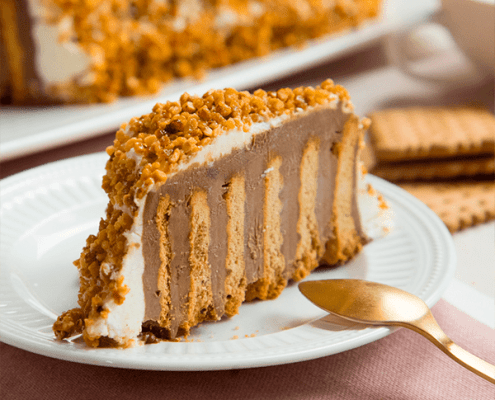 tarta helada de galletas