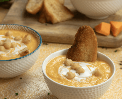 Crema de calabaza de cuaresma