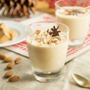 mousse de turrón