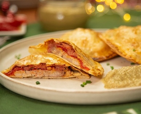 Mini solomillos Wellington