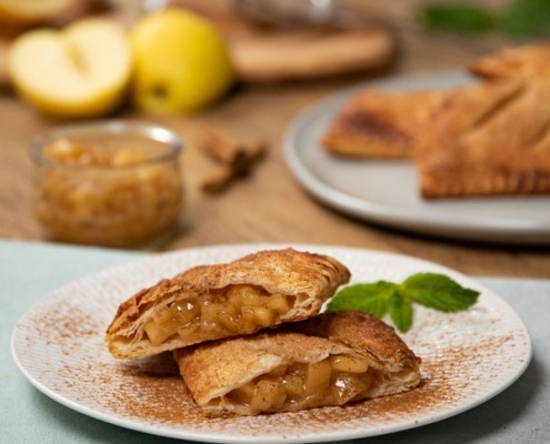 Hojaldres de manzana