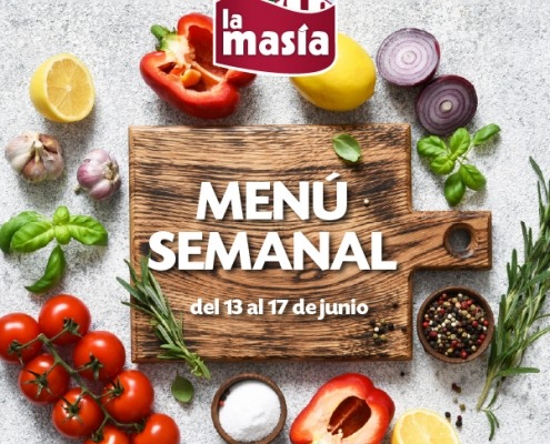 Mení semanal del 13 al 17 de junio