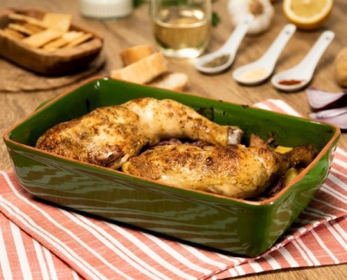 Pollo estilo turco