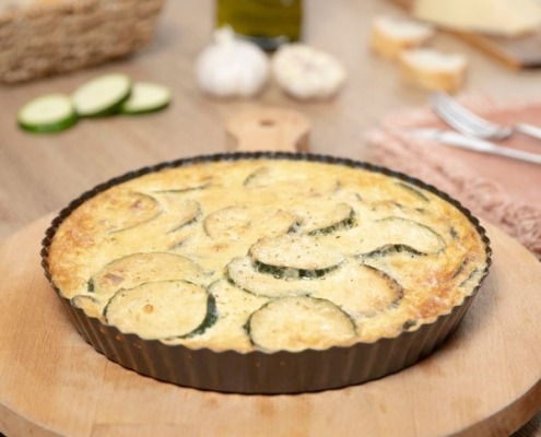 Fritatta de calabacín con atún