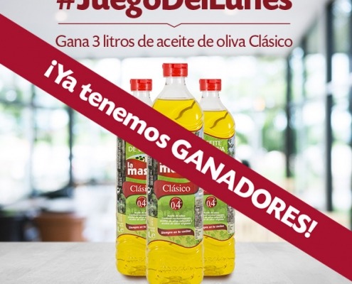 Ganadores Juego La Masía 8 de abril