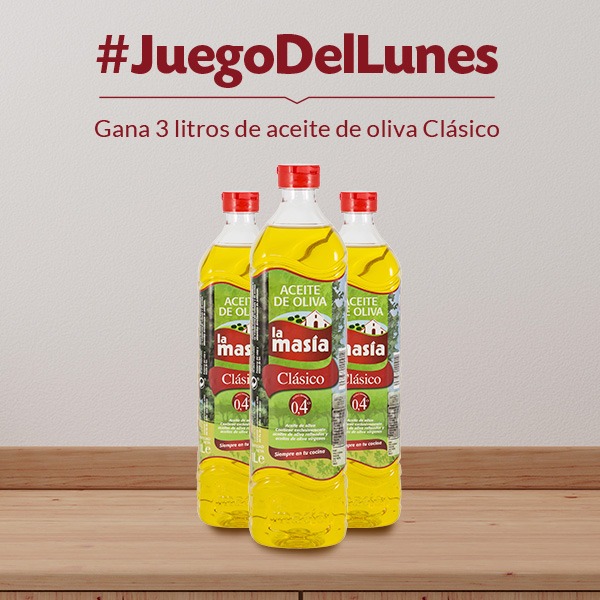 Bases legales Juego La Masía 13 de mayo
