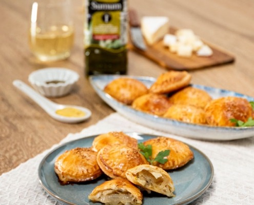 Receta casera de Mini empanadas de bacalao