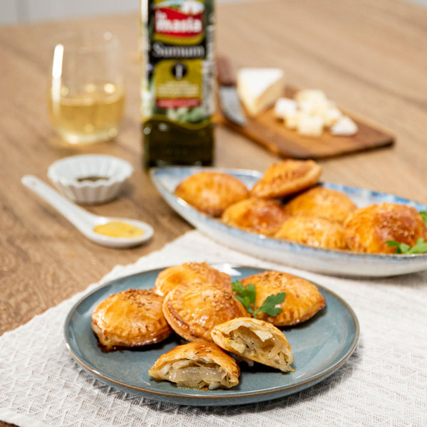Receta casera de Mini empanadas de bacalao