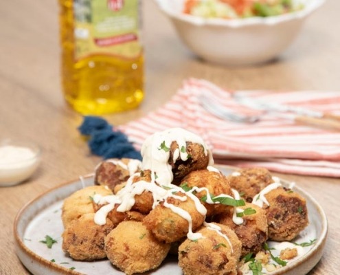 Receta casera de Buñuelos de bacalao sin gluten