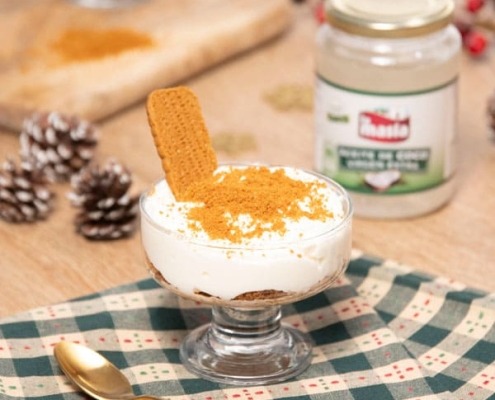 Receta casera de mousse de chocolate blanco