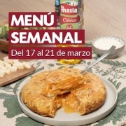 Menú semanal del 17 al 21 de marzo Menú semanal del 17 al 21 de marzo