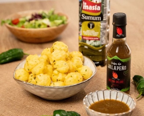 Receta casera de Bolitas de patata crujientes