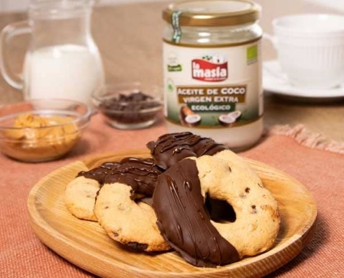 Receta casera de Galletas de chocolate con forma de rosquilla
