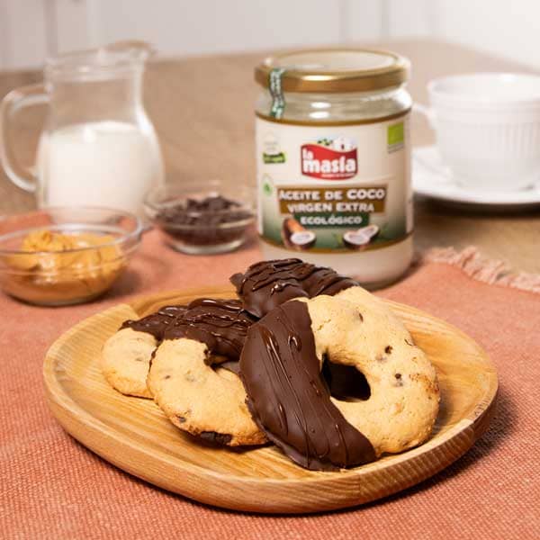 Receta casera de Galletas de chocolate con forma de rosquilla